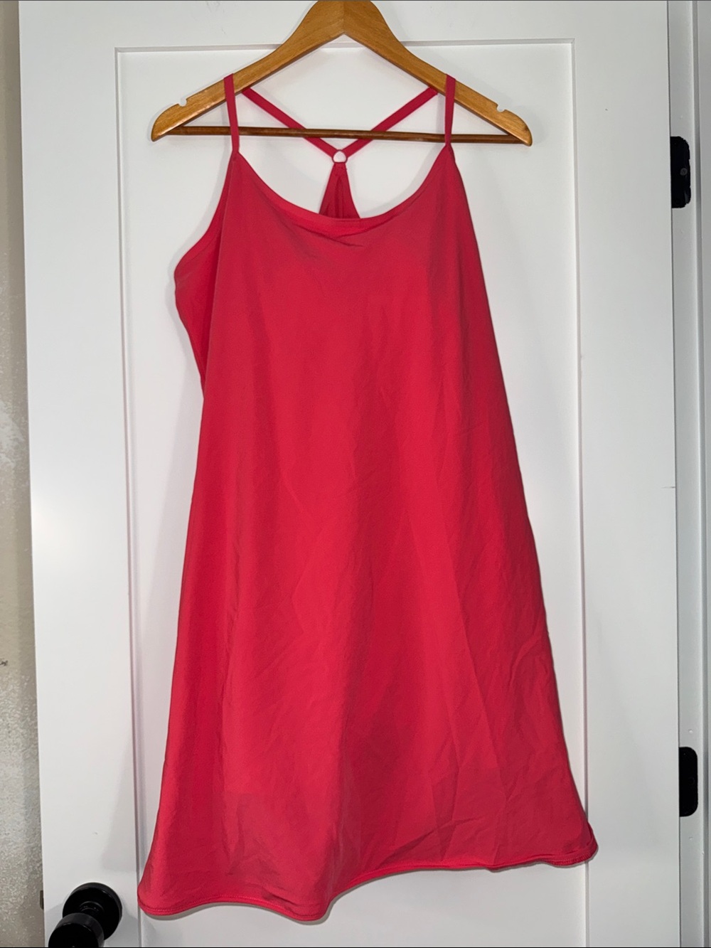 Outdoor Voices BrightCoral Pink Hiking Dress adjustable straps outdoors Sz XXL